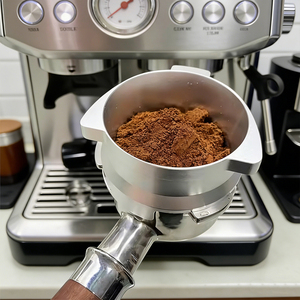 Entonnoir de dosage d'ingrédients pour café mains libres en aluminium personnalisé Everise, écologique, 54 mm, pour machine à expresso, barista, <span class=keywords><strong>Botta</strong></span> LFGB - Product Image 4