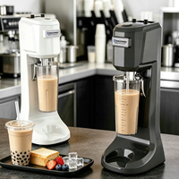 Mélangeur de boissons en acier inoxydable Baiwin, machine à milkshake automatique, mélangeur à milkshake pour les glaces, les cafés, les bars à desserts