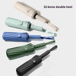 16-bone Double Keel Full-<b>automatic</b> Advertising Gift <b>Umbrella</b> Women's Large Men's Dual-purpose Sunshade Sunscreen UV protection - Product Image 5