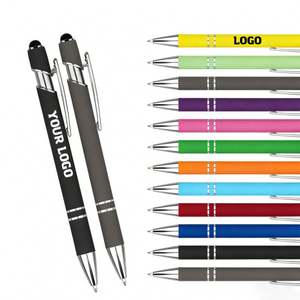 Bolígrafo Promocional al por Mayor con Logotipo Personalizado, Bolígrafo de Lujo Gris de 1.0 mm para Negocios, Regalo Publicitario con Grabado Láser - Product Image 1