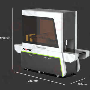 NOVIX Industrial Piezoelectric Printhead Single Pass UV Printer for Disposable Transparent PET Cups High-Speed Automatic <strong>Inkjet</strong> - Product Image 4