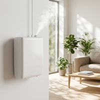 Diffuseur d'arômes électrique sans eau pour hôtel avec télécommande et contrôle par application, diffuseur d'huiles parfumées pour l'élimination des odeurs dans la salle de bain
