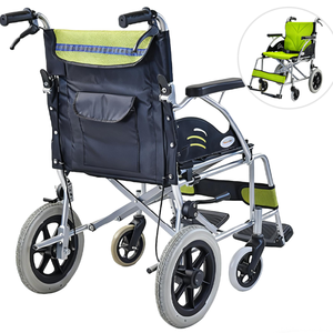 Takan รถเข็นคนพิการแบบพกพาพับได้, ที่เหยียบมือเบรคแบบกำหนดเองได้รับการรับรอง CE จุของได้100กก. - Product Image 2