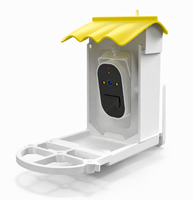 Mangeoire à oiseaux intelligente extérieure automatisée étanche IP65 avec Wi-Fi et recharge solaire
