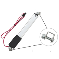 Moteur électrique miniature 200N 6V 12V pour le levage de table de télévision, d'armoire, de fenêtre, mini actionneur linéaire électrique