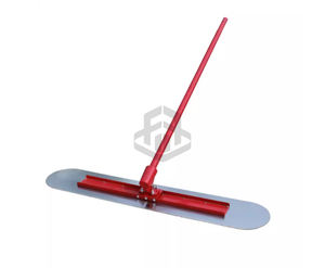 Râteau <span class=keywords><strong>à</strong></span> béton manuel en alliage Al-Mg et acier inoxydable au manganèse pour le lissage et la finition des routes en ciment - Product Image 2