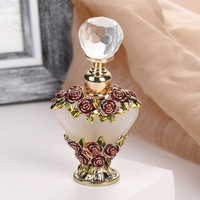 Flacons compte-gouttes de parfum fantaisie oriental d'huile essentielle arabe de luxe de 5ml