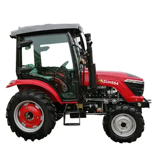 Cheap 4x4 Small Compact Farm Machine 55hp Tractor 4wd Agricola For Agriculture Garden Sale Price