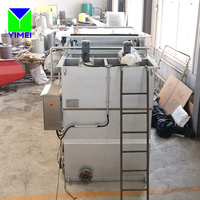 Système de station d'épuration par électrocoagulation et flottation à air dissous pour machine de purification d'eau et usine de traitement des eaux usées industrielles