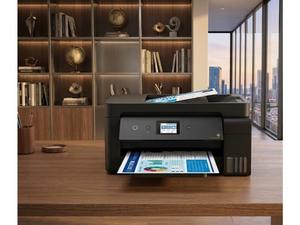 Imprimante jet d'encre grand format A3 Plus L14150 avancée avec connectivité USB, intégrant impression, numérisation, copie et télécopie pour les entreprises - Product Image 2