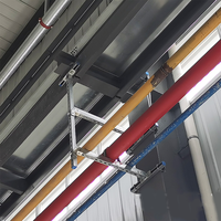 Support multifonction intégré pour câblage électrique, échelle à câbles et fixation de conduites combinées