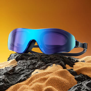 Gafas de Natación para Adultos y Jóvenes, Recreativas, de Fitness, con Lentes de Visión Amplia, Recubrimiento de Espejo, Antivaho, Protección UV, Impermeables - Product Image 2