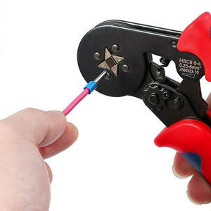 Bloque de Terminales Preaislado Tipo Caja Ve1300, 6 mm, 12-22 AWG, Estilo Europeo, Desconexión Rápida, Material de PC - Product Image 1