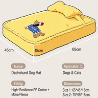 Coussin de couchage pour animaux de compagnie en peluche, apaisant, chaud, doux, luxueux, de qualité supérieure, lavable, pour chiens et chats, pour l'hiver, pour chiots et chatons, grandes, moyennes et petites tailles