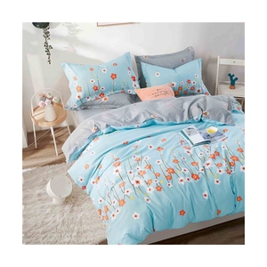 Flor impresa Textiles para el hogar Juegos de fundas de edredón Edredón Fundas de almohada para Full Twin <span class=keywords><strong>Double</strong></span> King <span class=keywords><strong>Size</strong></span> - Product Image 3