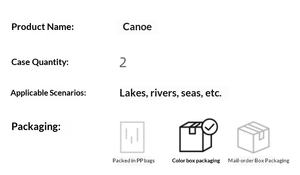 Kayaks Inflables Profesionales Individuales/Doble, Canoas Ecológicas de PVC Duradero, Bombas de Aire para Pesca, Palas Dobles - Product Image 5