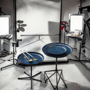 Plato de Porcelana Cerámica Ecológica Moderna para Restaurante con Esmalte de Horno para Fiestas - Product Image 3