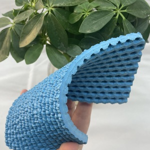 Pista de atletismo de caucho sintético impermeable, pista de correr prefabricada de altura de pila de 13mm, color azul cielo, a prueba de agua - Product Image 1