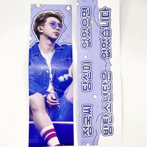 Hot Sales Hand Paper <b>Banner</b> Star Slogan Customized Printed Concert Kpop Paper <b>Banner</b> with Reflective - Product Image 2