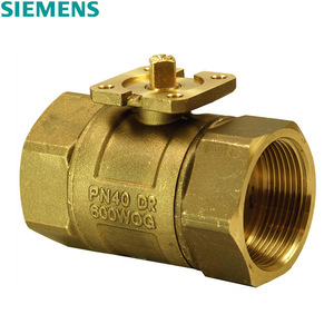 Válvula de Bola Eléctrica Siemens de 1/2 Pulgada, Roscada, de Latón, con Interruptor de Doble Posición, Control Proporcional, Válvulas para Agua - Product Image 2