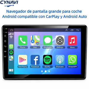 Navegador de pantalla grande para coche Android compatible con CarPlay y Android Auto - Product Image 1