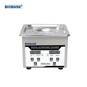 BIOBASE Factory Price Ultrasonic Cleaner with Sound proof Cover and 304 Stainless Steel Ultrasonic Cleaner for Lab