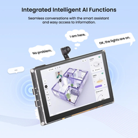 Écran tactile capacitif IPS CrowPanel Advanced 5 pouces ESP32-P4 HMI AI 800x480 avec WiFi 6 - Sans caméra