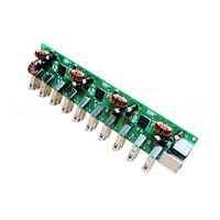 HYTEPRO DH10 Hub USB 3.0 de Alta Velocidad con 10 Puertos y Puerto Hembra Tipo B para Maquinaria Industrial y Automatización de Fábrica