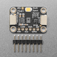 AS7341 Capteur de lumière/couleur à 10 canaux - STEMMA QT / Qwiic pour Adafruit