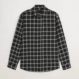 2021 Nieuwe Stijl Flanel Shirts Groothandel Heren Geruite Shirts Causale