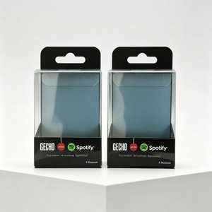 Boîte cadeau transparente personnalisée en PVC pour chargeur mobile, boîtes en plastique transparent APET pour batterie externe pour l'électronique grand public - Product Image 2