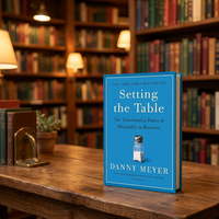 Setting Table Danny Meyer English Livre broché de haute qualité 336 pages Économie Finance Restauration Hôtellerie Gestion