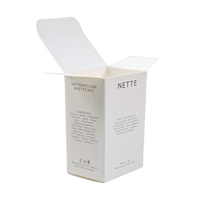 Boîtes en carton blanc imprimées colorées