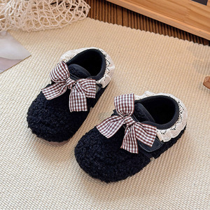 Bottes d'hiver chaudes doublées de polaire pour bébés filles, bottes de neige à semelle souple pour enfants - Product Image 4