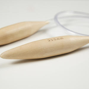15/20/25mm 80cm Transparent En Plastique BRICOLAGE fait main Rond <span class=keywords><strong>Circulaire</strong></span> En Bois Aiguilles À Tricoter - Product Image 2