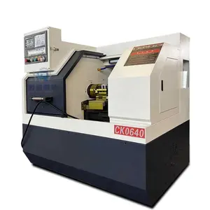 Mesin bubut CNC ck0640 CNC pemotong kecil bubut CNC