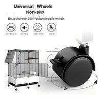 Cage à oiseaux en métal haut de gamme la plus vendue pour perruches, facile à nettoyer, pour intérieur et extérieur, avec support, cage à oiseaux durable avec support