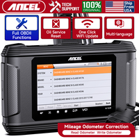 Herramienta de Mantenimiento ANCEL DM500, OBD2 para Audi, VW, Mercedes, Ford F150, Reinicio de Servicio de Aceite, Actualización WIFI