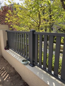 Moderne Elegante Kleine Tuin Hek Anti-Roest Smeedijzer 3d Model Natuur Druk Behandelde Hond Kruis Barrière Laag Onderhoud - Product Image 5