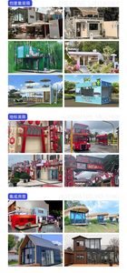 ขายตรงจากโรงงาน บ้านคอนเทนเนอร์เคลื่อนที่ บ้านสำเร็จรูป ร้านค้าเคลื่อนที่ คอนเทนเนอร์สำนักงานสำหรับถนนการค้า - Product Image 3