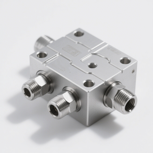 ชิ้นส่วนเครื่องจักรกลไทเทเนียม CNC ความแม่นยำสูงต้นแบบงานกัดอลูมิเนียมแบบกำหนดเอง - Product Image 1