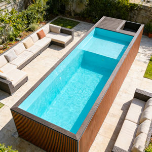 Piscina sobre suelo para jardín en Puerto Rico, resistente a la intemperie, fácil de instalar, piscina spa, piscinas de diversión acuática al aire libre - Product Image 3
