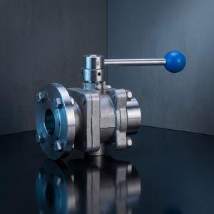 SS 304L <b>BUTTERFLY</b> VALVE flange type (tanker value) Stainless Steel <b>Butterfly</b> Valve Flange Type Manual Operation Industrial Use - Product Image 5