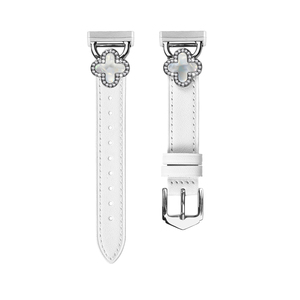 Correa de Cuero de Lujo Trendybay, Correa Suave y Cómoda para Relojes Versa4 D1 Milano de 21mm 24mm 25mm 27mm - Product Image 1