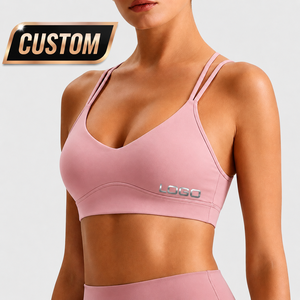 Custom Summer Sports <b>Bra</b> Women Comfort Seamless Sports <b>Bra</b> Light Support Casual Athletic Underwear - Product Image 3