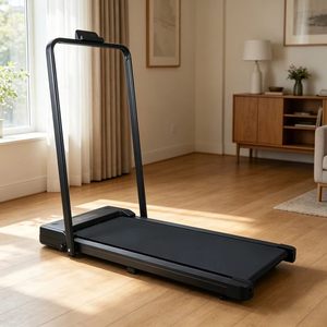 Tapis roulant pour la marche avec une charge maximale de 120 kg, doté d'un écran numérique LED et d'un accoudoir ergonomique pour la marche et la course en intérieur, usage double - Product Image 3
