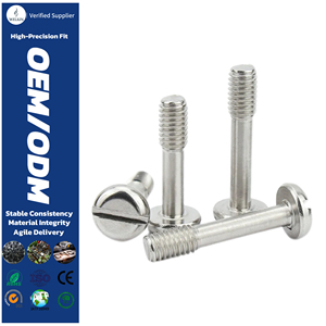 Rustproof SS316 One Slot Shoulder <b>Screw</b> Positioning Pin Metal Structural Industrial Hardware Mechanical Parts M5 M6 - Product Image 1