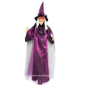 Barra de sonido brillante para Halloween, decoraciones de látex, <span class=keywords><strong>bruja</strong></span>, fantasma, colgante, controles oscilantes, habitación secreta, casa embrujada, tema de terror - Product Image 2