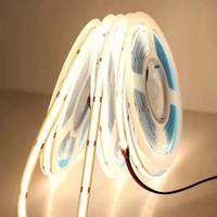 Bande LED COB 3000K 4000K 6000K 8mm, étanche IP68, dimmable, Ra90, 12V 24V, personnalisable, garantie 3 ans