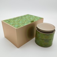 Boîte d'emballage personnalisée pour pâte à base de plantes, 2 flacons inclus, boîte cadeau pour tonique santé